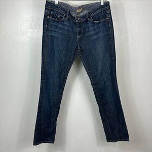 Paige Laurel Canyon Low Rise Whiskering Jeans Size 32